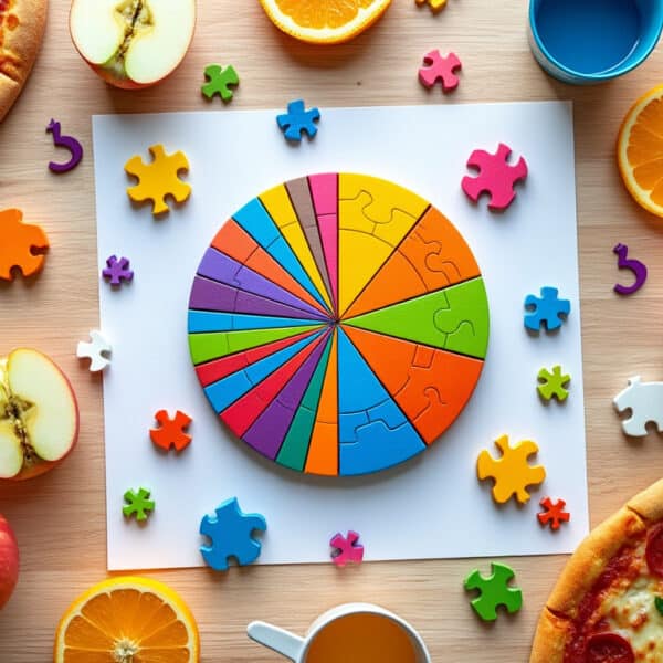 Carte mentale sur les fractions : le mémo visuel