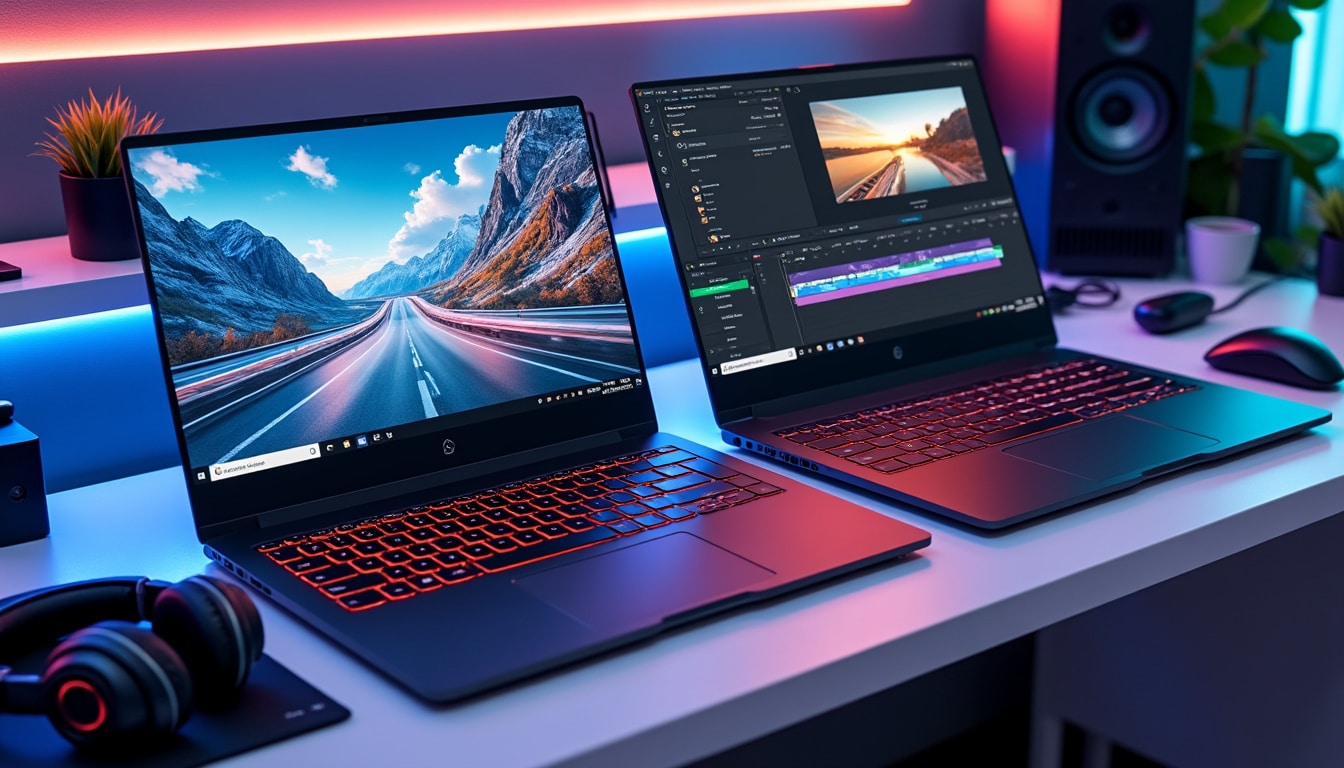 découvrez les meilleurs ordinateurs portables pour jouer et monter des vidéos : performances, caractéristiques à comparer et conseils pratiques pour choisir.