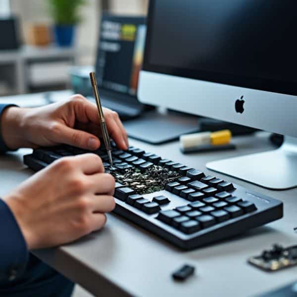 touches bloquées, saisie impossible ou clavier défectueux : découvrez quand faire appel à un réparateur et comment résoudre les problèmes les plus courants.